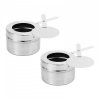 Podgrzewacz do potraw - GN 1/1 - royal_catering - 8,5 l - 2 pojemniki na paliwo - pokrywa roll top ROYAL CATERING 10012398 RCCD-RT4_9L